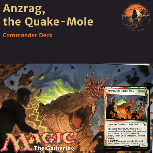 Multi-Combat Rampage - Anzrag, the Quake-Mole - Custom Commander Deck