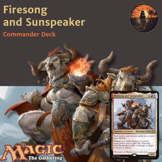 Firesong and Sunspeaker - Custom Commander Deck