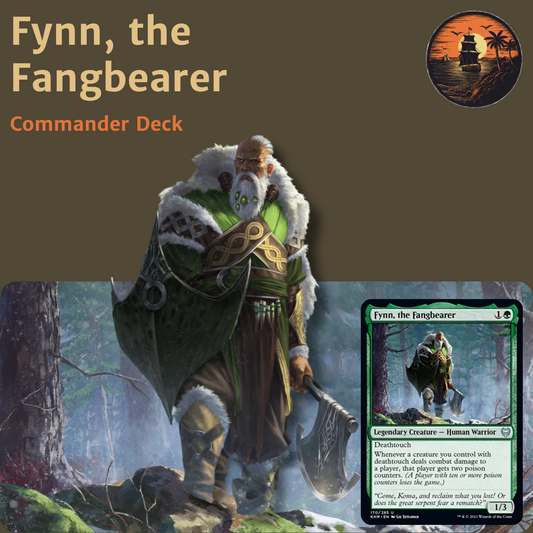 Deathtouch & Poison Counters - Fynn, the Fangbearer - Custom EDH Commander Deck