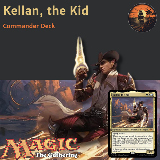 Free Casting & Foretell - Kellan, the Kid - Custom EDH Commander Deck