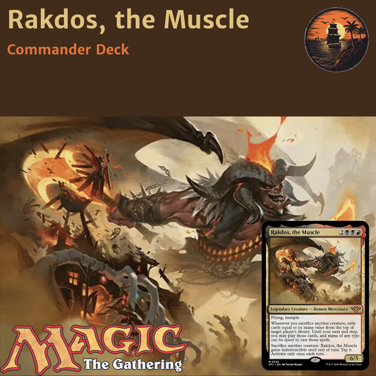 Rakdos, the Muscle - Custom EDH Commander Deck