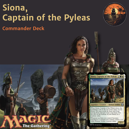 Siona, Captain of the Pyleas - Custom Commander Deck