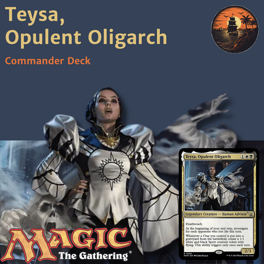 Death and Taxes - Teysa, Opulent Oligarch - Custom EDH Commander Deck