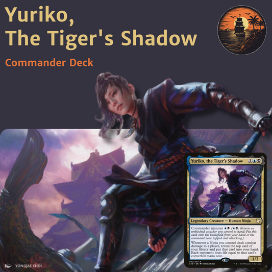 Ninjutsu & Stealth Tactics - Yuriko the Tigers Shadow - Custom EDH Commander Deck